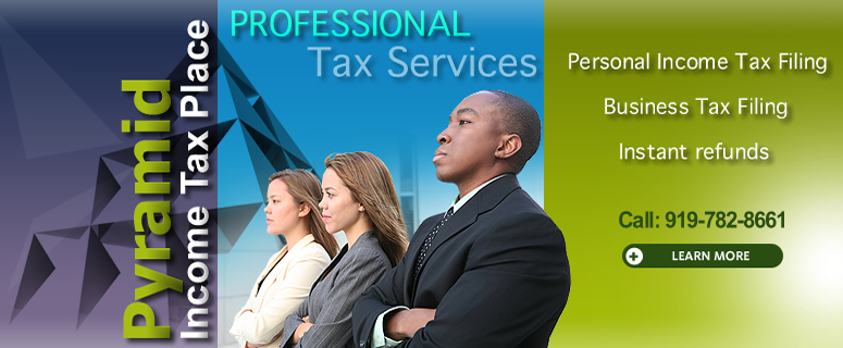 Pyramid Income Tax Place, Raleigh NC